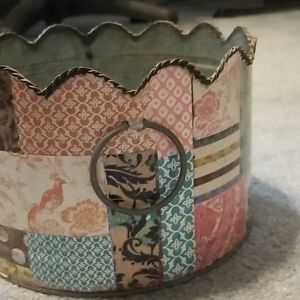 Dream Live Laugh metal caddy